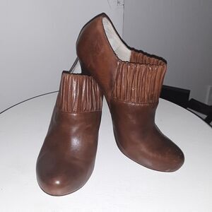 Max Studio Brown Ankle Booties Size 8.5